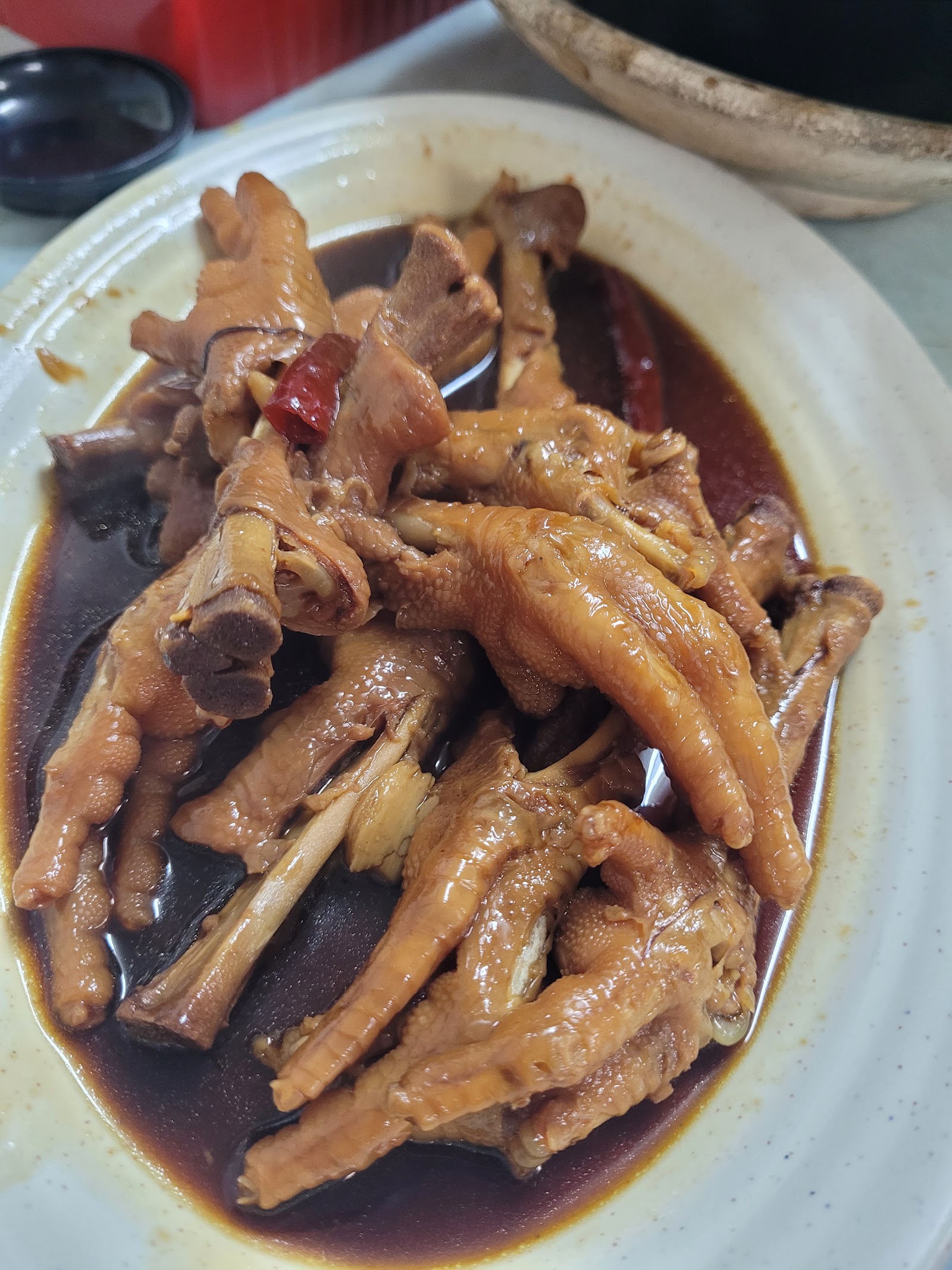 卤鸡爪